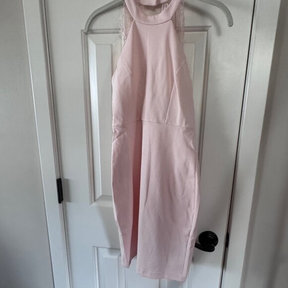 Lulus Blush Pink Sheath Dress Sleeveless Size S Small - Picture 12 of 13